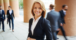 women in a business suit